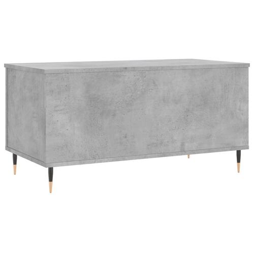 Sofabord 90x44,5x45 cm konstrueret træ betongrå