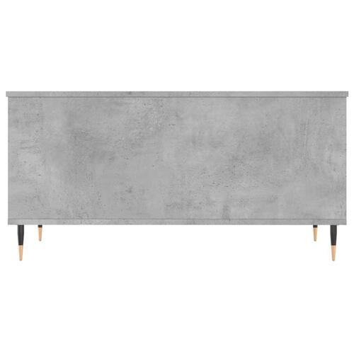 Sofabord 90x44,5x45 cm konstrueret træ betongrå