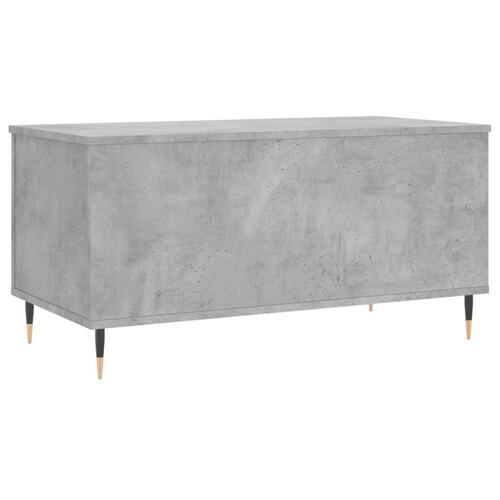 Sofabord 90x44,5x45 cm konstrueret træ betongrå
