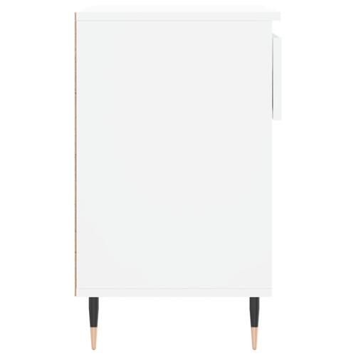 Skoreol 70x36x60 cm konstrueret træ hvid