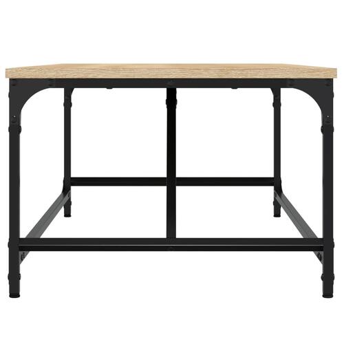 Sofabord 100x50x35 cm konstrueret træ sonoma-eg