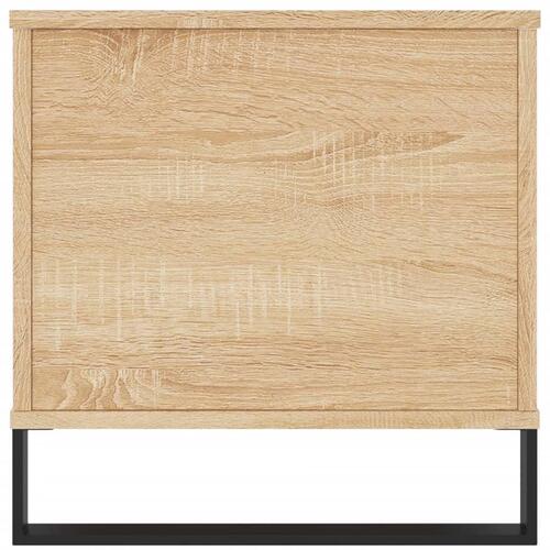 Sofabord 90x44,5x45 cm konstrueret træ sonoma-eg