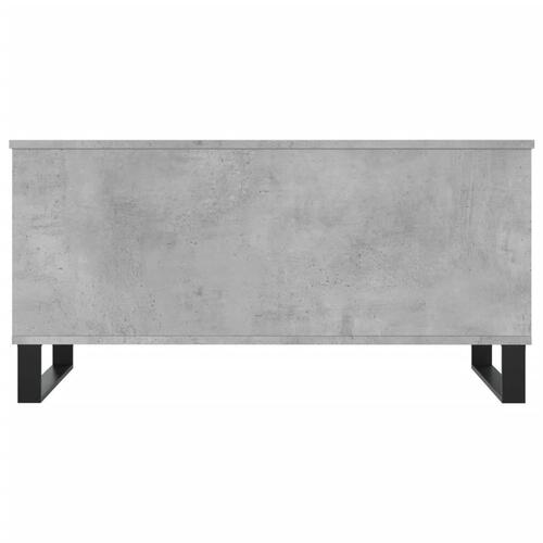 Sofabord 90x44,5x45 cm konstrueret træ betongrå