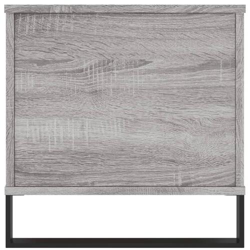 Sofabord 90x44,5x45 cm konstrueret træ sonoma-eg grå