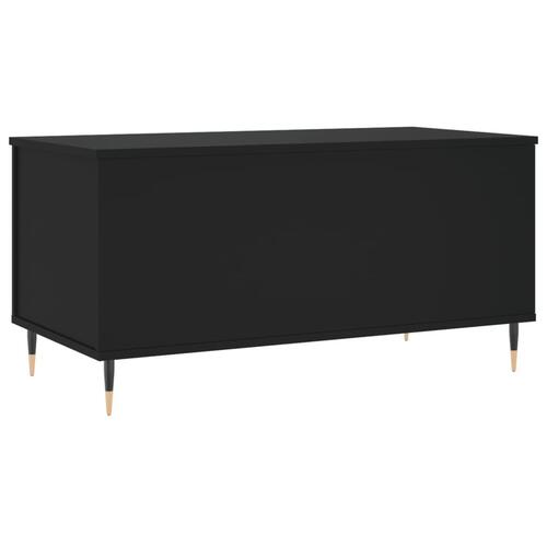 Sofabord 90x44,5x45 cm konstrueret træ sort