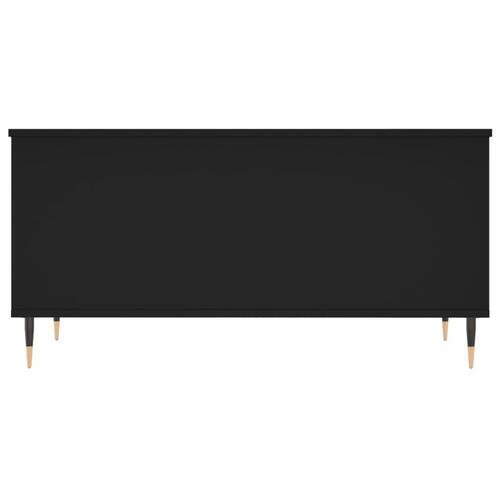 Sofabord 90x44,5x45 cm konstrueret træ sort
