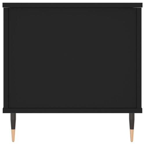 Sofabord 90x44,5x45 cm konstrueret træ sort