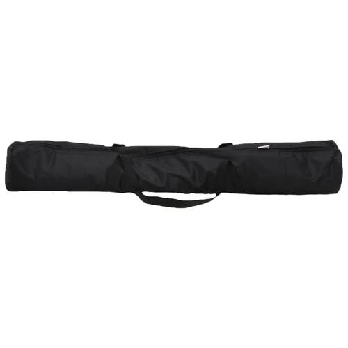 Stativ til fotobaggrund 2 stk. 305x243 cm stål sort