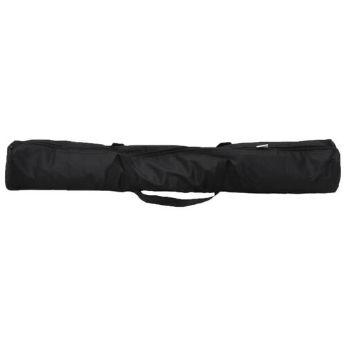 Stativer til fotobaggrund 2 stk. 254x243 cm stål sort
