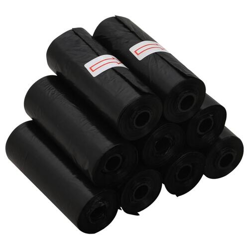 Hundeposer 750 stk. 30x20 cm PE sort