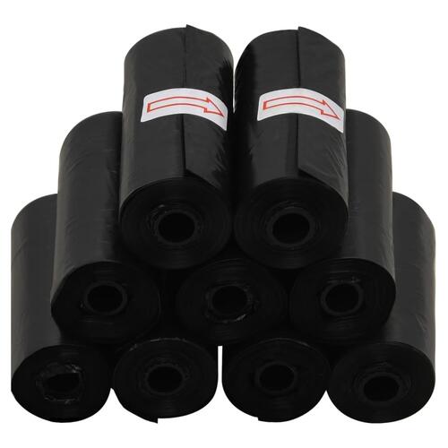 Hundeposer 750 stk. 30x20 cm PE sort