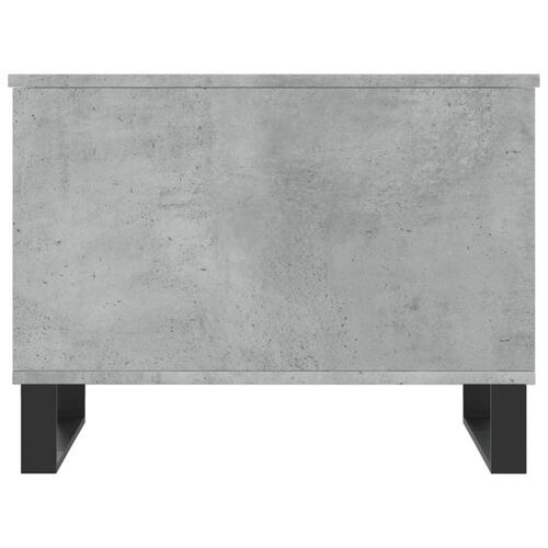 Sofabord 60x44,5x45 cm konstrueret træ betongrå