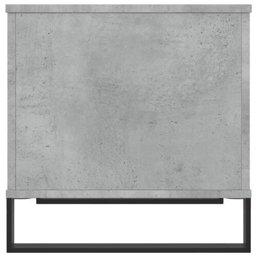 Sofabord 60x44,5x45 cm konstrueret træ betongrå