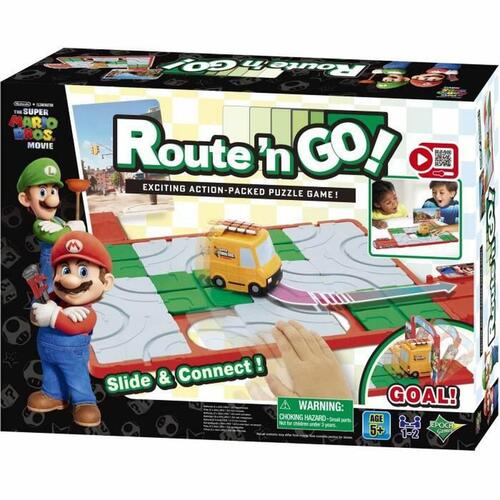 Brætspil EPOCH D'ENFANCE Super Mario Route'N Go