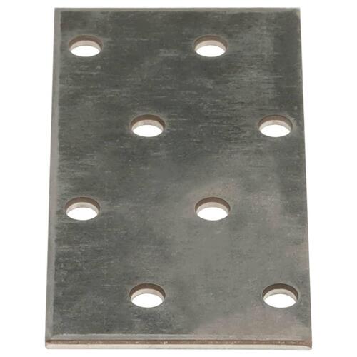 Perforerede plader 60 stk. 2 mm 80x40 mm galvaniseret stål
