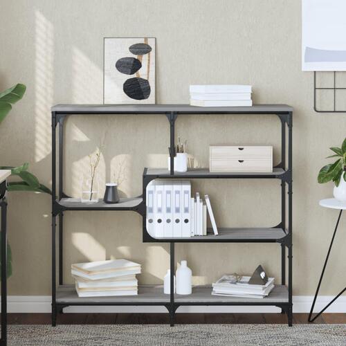 Konsolbord 103x32x95 cm konstrueret træ grå sonoma-eg