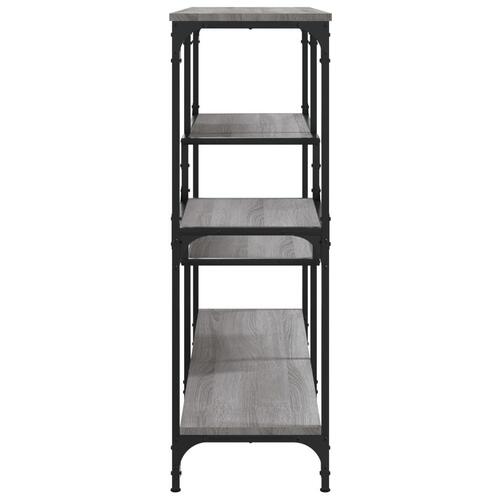 Konsolbord 103x32x95 cm konstrueret træ grå sonoma-eg