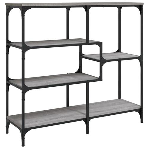 Konsolbord 103x32x95 cm konstrueret træ grå sonoma-eg