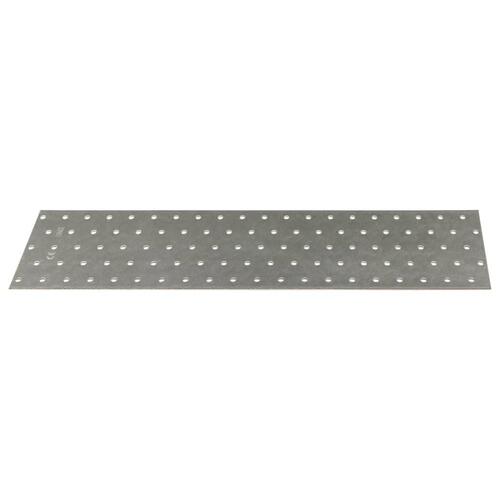 Perforerede plader 20 stk. 2 mm 400x100 mm galvaniseret stål