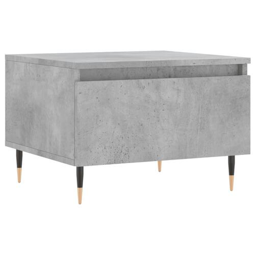 Sofabord 50x46x35 cm konstrueret træ betongrå