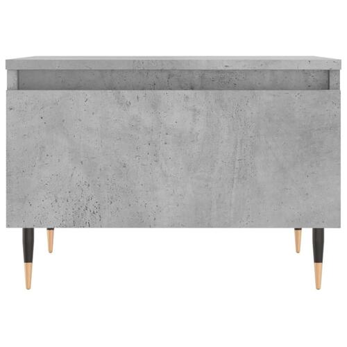Sofabord 50x46x35 cm konstrueret træ betongrå