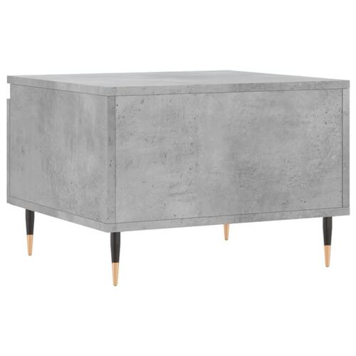 Sofabord 50x46x35 cm konstrueret træ betongrå