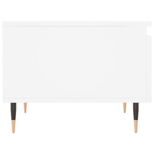 Sofabord 50x46x35 cm konstrueret træ hvid