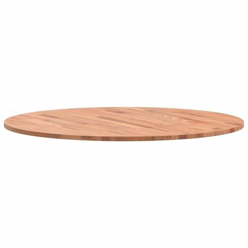Bordplade Ø80x1,5 cm rund massivt bøgetræ