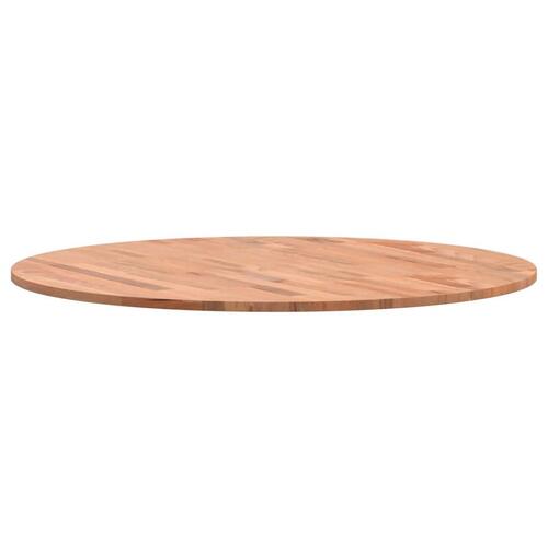 Bordplade Ø80x1,5 cm rund massivt bøgetræ