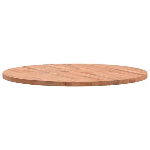 Bordplade Ø80x2,5 cm rund massivt bøgetræ