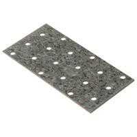 Perforerede plader 40 stk. 2 mm 120x60 mm galvaniseret stål