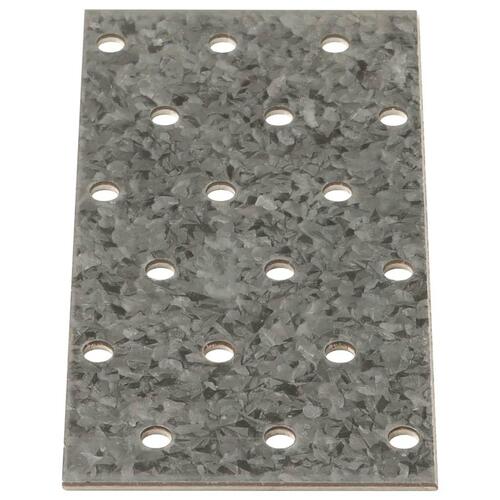 Perforerede plader 40 stk. 2 mm 120x60 mm galvaniseret stål