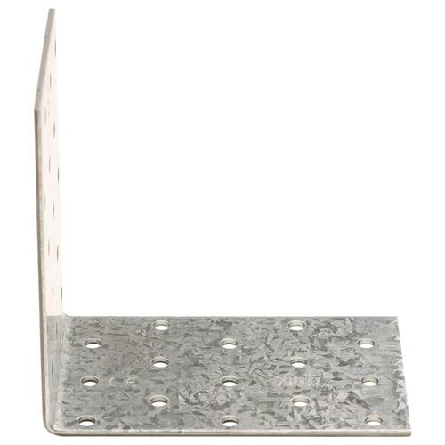 Vinkelbeslag 40 stk. 2 mm 100x60x100 mm galvaniseret stål