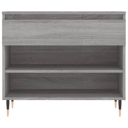 Skoskab 102x36x60 cm konstrueret træ grå sonoma-eg