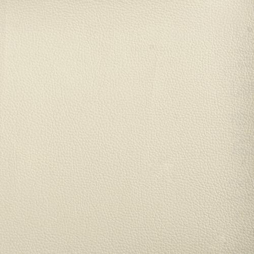 Fodskammel 70x55x41 cm kunstlæder cremefarvet