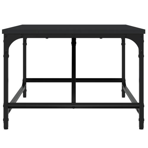Sofabord 75x50x35 cm konstrueret træ sort