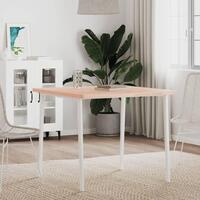 Bordplade 80x80x2,5 cm firkantet massivt bøgetræ