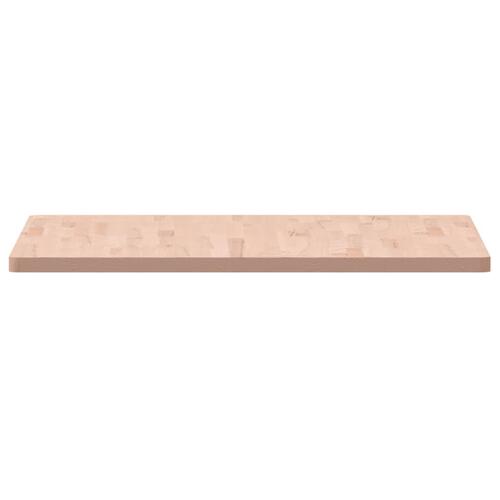 Bordplade 80x80x2,5 cm firkantet massivt bøgetræ