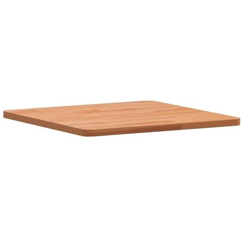 Bordplade 40x40x1,5 cm firkantet massivt bøgetræ