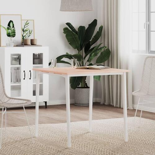 Bordplade 70x70x1,5 cm firkantet massivt bøgetræ