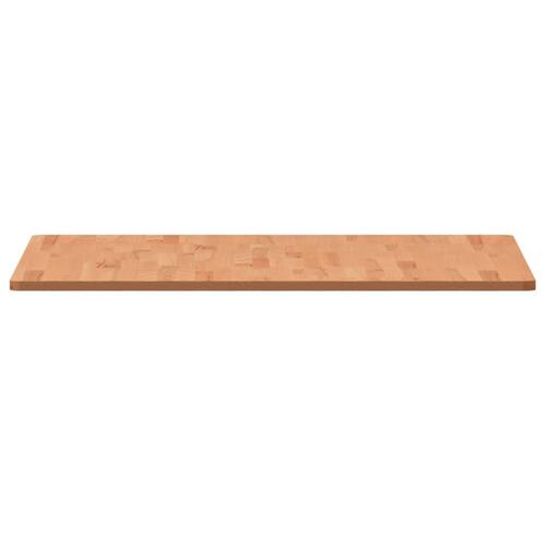 Bordplade 80x80x1,5 cm firkantet massivt bøgetræ