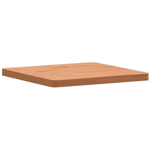 Bordplade 40x40x2,5 cm firkantet massivt bøgetræ
