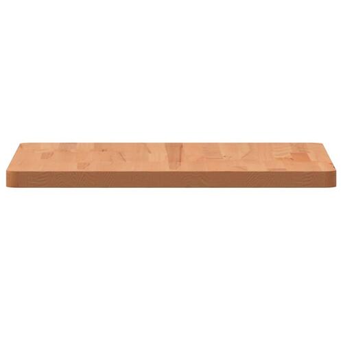 Bordplade 50x50x2,5 cm firkantet massivt bøgetræ