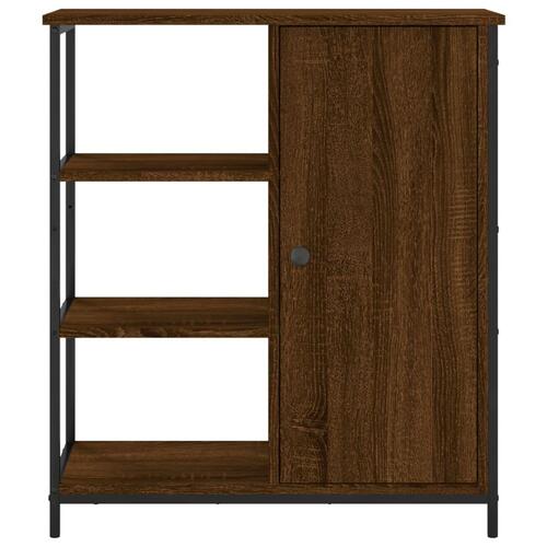 Skab 70x30x80 cm konstrueret træ brun egetræsfarve