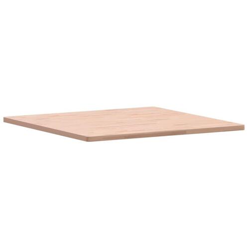 Bordplade 90x90x2,5 cm firkantet massivt bøgetræ