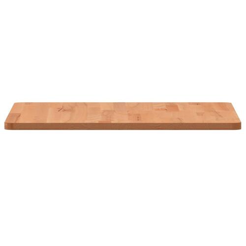 Bordplade 50x50x1,5 cm firkantet massivt bøgetræ