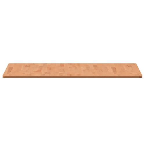 Bordplade 90x90x1,5 cm firkantet massivt bøgetræ