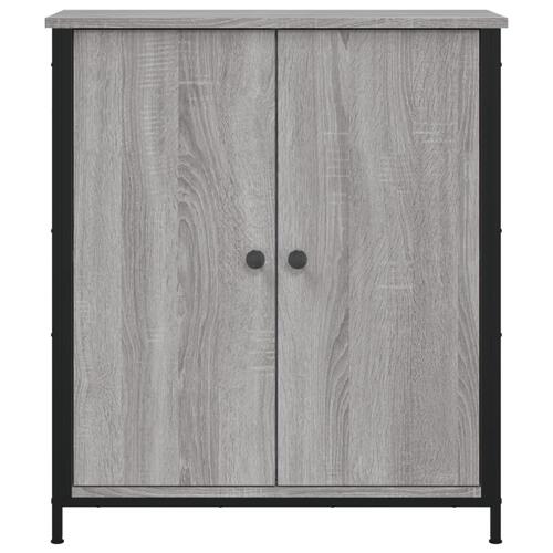 Skænk 70x30x80 cm konstrueret træ grå sonoma-eg