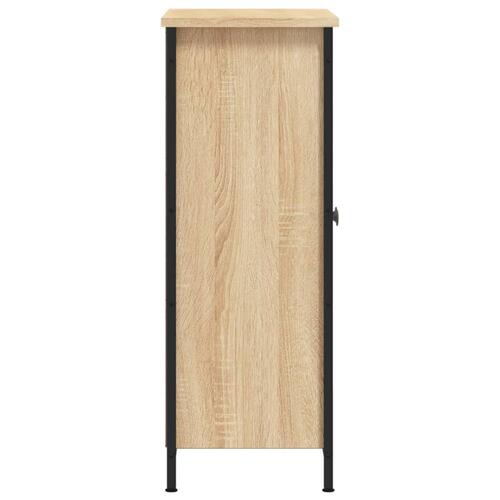 Skænk 70x30x80 cm konstrueret træ sonoma-eg
