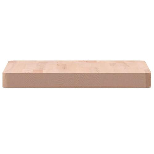 Bordplade 40x40x4 cm firkantet massivt bøgetræ